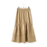 チンツ加工ギャザーロングスカート | VIS  | 詳細画像12 