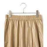 チンツ加工ギャザーロングスカート | VIS  | 詳細画像14 