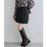 ボンディングフレアミニスカート | VIS | 詳細画像4