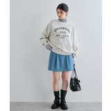 ボンディングフレアミニスカート | VIS | 詳細画像6