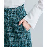 【洗える】ラメツイード&千鳥柄ミニスカート | VIS  | 詳細画像19 