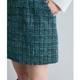 【洗える】ラメツイード&千鳥柄ミニスカート | VIS  | 詳細画像20 