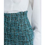 【洗える】ラメツイード&千鳥柄ミニスカート | VIS  | 詳細画像21 