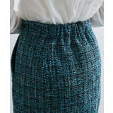 【洗える】ラメツイード&千鳥柄ミニスカート | VIS  | 詳細画像22 