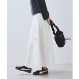ウエスト切替デザインフレアスカート | VIS  | 詳細画像3 