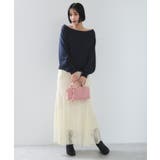 フィブリルサテン＆レースアソートマーメイドスカート | VIS  | 詳細画像4 