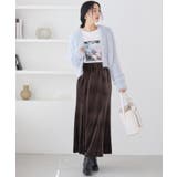 ベロアナロースカート | VIS  | 詳細画像7 