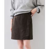 釦ポイントスエードライクミニスカート | VIS  | 詳細画像9 