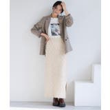 フリンジニットナロースカート | VIS  | 詳細画像2 