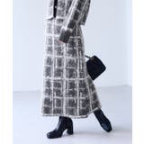 チェックアソートシャギーニットスカート/セットアップ対応 | VIS  | 詳細画像7 