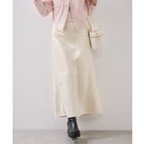 シャイニーナローフレアスカート | VIS | 詳細画像8