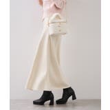 シャイニーナローフレアスカート | VIS | 詳細画像9