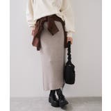 リブニットスカート/セットアップ対応 | VIS  | 詳細画像14 