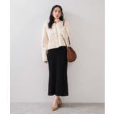 リブニットスカート/セットアップ対応 | VIS  | 詳細画像15 