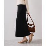 リブニットスカート/セットアップ対応 | VIS  | 詳細画像18 