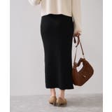 リブニットスカート/セットアップ対応 | VIS  | 詳細画像19 