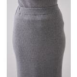 リブニットスカート/セットアップ対応 | VIS  | 詳細画像22 