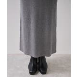 リブニットスカート/セットアップ対応 | VIS  | 詳細画像23 