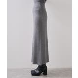 リブニットスカート/セットアップ対応 | VIS  | 詳細画像24 