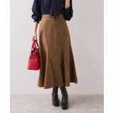 エスカルゴ切替スエードライクスカート | VIS | 詳細画像1