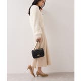 エスカルゴ切替スエードライクスカート | VIS | 詳細画像14