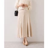 エスカルゴ切替スエードライクスカート | VIS | 詳細画像15