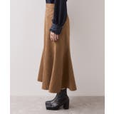 エスカルゴ切替スエードライクスカート | VIS | 詳細画像20