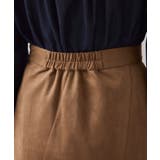 エスカルゴ切替スエードライクスカート | VIS | 詳細画像25