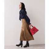 エスカルゴ切替スエードライクスカート | VIS | 詳細画像3