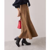 エスカルゴ切替スエードライクスカート | VIS | 詳細画像5