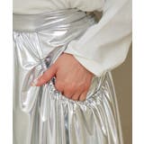 メタリックギャザースカート | VIS  | 詳細画像10 