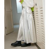 メタリックギャザースカート | VIS  | 詳細画像12 