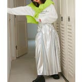 メタリックギャザースカート | VIS  | 詳細画像14 