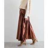 メタリックギャザースカート | VIS  | 詳細画像5 