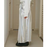 メタリックギャザースカート | VIS  | 詳細画像7 