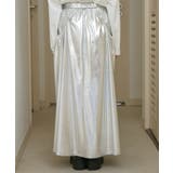 メタリックギャザースカート | VIS  | 詳細画像8 