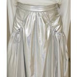 メタリックギャザースカート | VIS  | 詳細画像9 