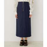 【防シワ・洗える】ファスナーIラインスカート | VIS  | 詳細画像11 