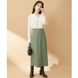 【防シワ・洗える】ファスナーIラインスカート | VIS  | 詳細画像8 