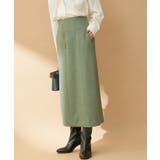 【防シワ・洗える】ファスナーIラインスカート | VIS  | 詳細画像9 