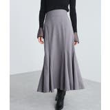 【新色追加】【美easy】ウーリッシュバックレースアップマーメイドスカート【洗え… | VIS  | 詳細画像1 