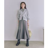 【新色追加】【美easy】ウーリッシュバックレースアップマーメイドスカート【洗え… | VIS  | 詳細画像2 