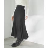 【新色追加】【美easy】ウーリッシュバックレースアップマーメイドスカート【洗え… | VIS  | 詳細画像29 