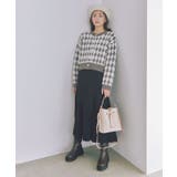 【新色追加】【美easy】ウーリッシュバックレースアップマーメイドスカート【洗え… | VIS  | 詳細画像3 