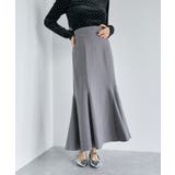 【新色追加】【美easy】ウーリッシュバックレースアップマーメイドスカート【洗え… | VIS  | 詳細画像44 