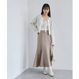 【新色追加】【美easy】ウーリッシュバックレースアップマーメイドスカート【洗え… | VIS  | 詳細画像46 