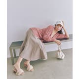 【新色追加】【美easy】ウーリッシュバックレースアップマーメイドスカート【洗え… | VIS  | 詳細画像7 