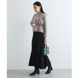 【新色追加】【美easy】ウーリッシュバックレースアップマーメイドスカート【洗え… | VIS  | 詳細画像9 