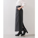 へリンボーンIラインロングスカート/セットアップ対応 | VIS  | 詳細画像10 