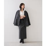 へリンボーンIラインロングスカート/セットアップ対応 | VIS  | 詳細画像12 